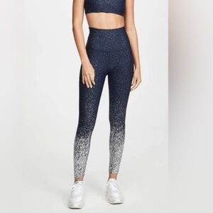 Beyond Yoga Alloy Ombre Women Leggings Blue Large Activewear Performance Travel